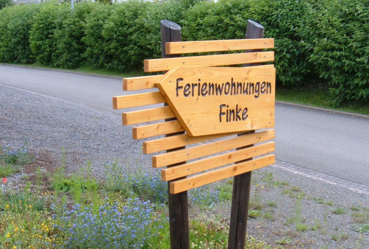 Ferienwohnungen Finke Frankenau エクステリア 写真